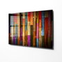 Wallity Cuadro Decorativo de Cristal Templado Multicolor 50 x 70 cm
